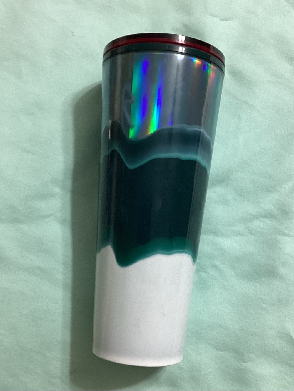 🌟3/$20🌟 Starbucks 24 Oz Siren Ombré Tumbler Mug Lid Set